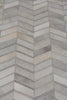 Exquisite Rugs Natural Hide 2165 Gray/Ivory Area Rug Lifestyle Image Feature