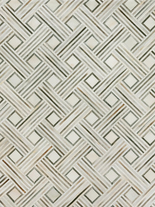 Exquisite Rugs Natural Hide 2166 Silver/Ivory Area Rug main image