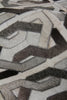 Exquisite Rugs Natural Hide 2168 Ivory/Silver/Medium Gray Area Rug Pile Image