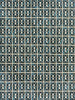 Exquisite Rugs Natural Hide 2169 Ivory/Navy/Medium Blue Area Rug main image