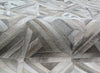 Exquisite Rugs Natural Hide 2172 Silver/Multi Area Rug Lifestyle Image Feature