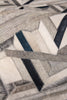 Exquisite Rugs Natural Hide 2173 Silver/Blue Area Rug Pile Image