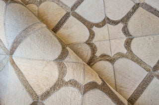 Exquisite Rugs Natural Hide 2174 Ivory/Medium Gray/Multi Area Rug Pile Image