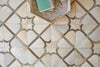 Exquisite Rugs Natural Hide 2174 Ivory/Medium Gray/Multi Area Rug Detail Image