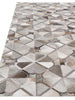 Exquisite Rugs Natural Hide 2175 Gray Area Rug Closeup Image