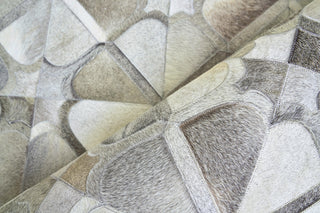 Exquisite Rugs Natural Hide 2175 Gray Area Rug Pile Image