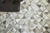 Exquisite Rugs Natural Hide 2175 Gray Area Rug Detail Image
