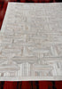 Exquisite Rugs Natural Hide 2178 Ivory Area Rug Closeup Image