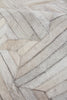 Exquisite Rugs Natural Hide 2178 Ivory Area Rug Pile Image