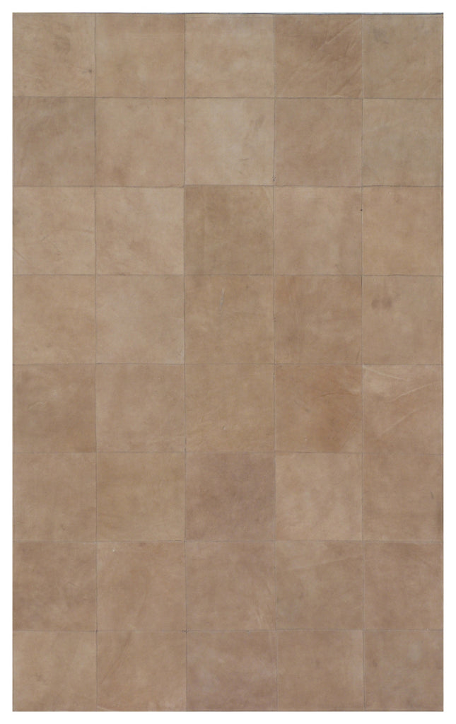 Exquisite Rugs Leather Suede 2185 Beige Area Rug main image