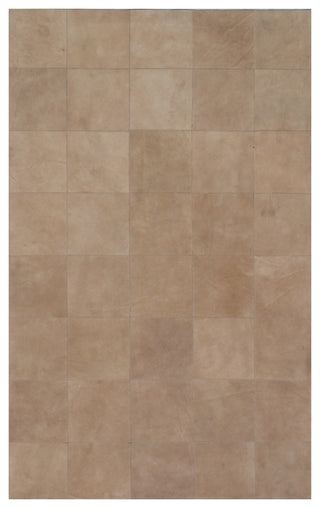 Exquisite Rugs Leather Suede 2185 Beige Area Rug main image