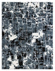 Exquisite Rugs Cecily 2201 Black/Gray Area Rug by The Met main image