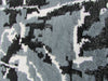 Exquisite Rugs Cecily 2201 Black/Gray Area Rug by The Met Lifestyle Image Feature