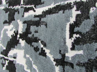 Exquisite Rugs Cecily 2201 Black/Gray Area Rug by The Met Lifestyle Image Feature