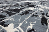Exquisite Rugs Cecily 2201 Black/Gray Area Rug by The Met 