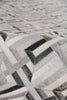 Exquisite Rugs Natural Hide 2202 Silver/Ivory Area Rug Pile Image