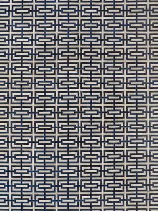 Exquisite Rugs Natural Hide 2203 Navy/Ivory Area Rug main image