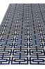 Exquisite Rugs Natural Hide 2203 Navy/Ivory Area Rug Closeup Image
