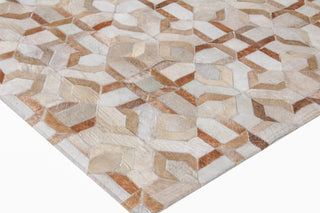 Exquisite Rugs Natural Hide 2210 Beige/Ivory Area Rug Corner Image