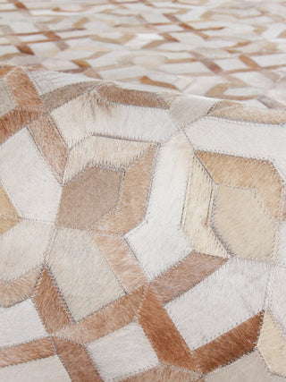 Exquisite Rugs Natural Hide 2210 Beige/Ivory Area Rug Pile Image