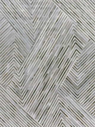 Exquisite Rugs Natural Hide 2211 Silver/Ivory Area Rug main image
