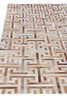 Exquisite Rugs Natural Hide 2215 Beige/Multi Area Rug Closeup Image