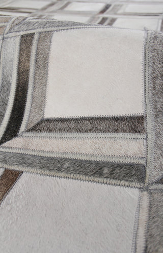 Exquisite Rugs Natural Hide 2217 Gray Area Rug Pile Image
