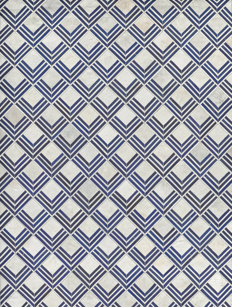 Exquisite Rugs Natural Hide 2219 Navy/Multi Area Rug main image