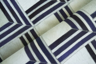 Exquisite Rugs Natural Hide 2219 Navy/Multi Area Rug Pile Image