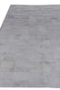 Exquisite Rugs Leather Suede 2222 Gray Area Rug Closeup Image