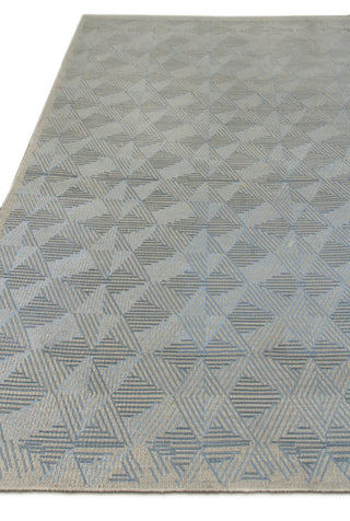 Exquisite Rugs Pavilion 2225 Ivory/Gray Area Rug by The Met Closeup Image