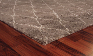 Exquisite Rugs Moroccan 2250 Brown Area Rug Corner Image