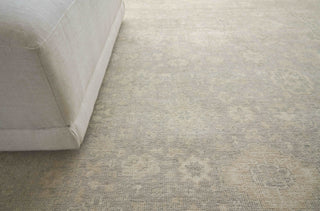 Exquisite Rugs Restoration 2252 Beige/Gold Area Rug Lifestyle Image Feature