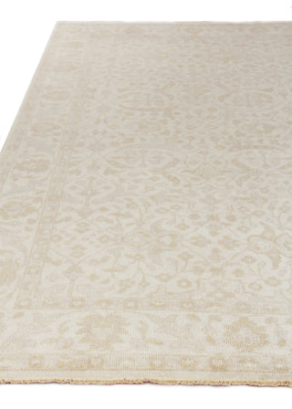 Exquisite Rugs Restoration 2254 Beige/Gold Area Rug Closeup Image