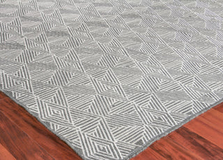 Exquisite Rugs Pavilion 2256 Charcoal Area Rug by The Met Corner Image