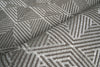 Exquisite Rugs Pavilion 2304 Gray Area Rug by The Met Pile Image
