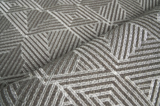 Exquisite Rugs Pavilion 2304 Gray Area Rug by The Met Pile Image