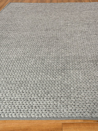 Exquisite Rugs Arlow 2309 Dark Gray Area Rug by The Met Closeup Image