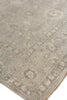 Exquisite Rugs Restoration 2346 Silver Area Rug Lifestyle Image Feature
