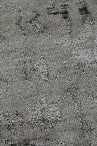 Exquisite Rugs Lexington 2379 Silver/Black Area Rug Closeup Image