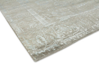 Exquisite Rugs Lexington 2384 Silver/Aqua Area Rug by The Met Corner Image