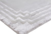 Exquisite Rugs Vero 2427 Silver Area Rug by The Met Corner Image