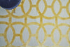 Exquisite Rugs Metro Velvet 2428 Gold/Beige Area Rug by The Met Detail Image