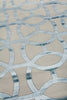 Exquisite Rugs Metro Velvet 2430 Light Beige/Light Blue Area Rug by The Met Lifestyle Image Feature