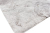 Exquisite Rugs Antique'd Silk 2431 Beige/Ivory/Gray Area Rug Corner Image