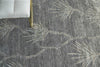 Exquisite Rugs Antique'd Silk 2433 Dark Gray/Gray Area Rug Lifestyle Image Feature