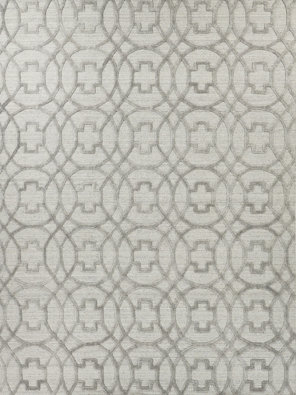 Exquisite Rugs Windsor 2448 Light Silver Area Rug