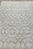 Exquisite Rugs Windsor 2448 Light Silver Area Rug Closeup Image