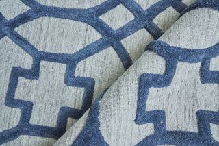 Exquisite Rugs Windsor 2450 Dark Blue/Gray Area Rug Pile Image