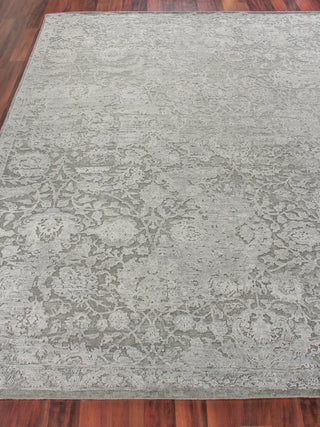 Exquisite Rugs Meena 2468 Silver/Gray Area Rug Closeup Image